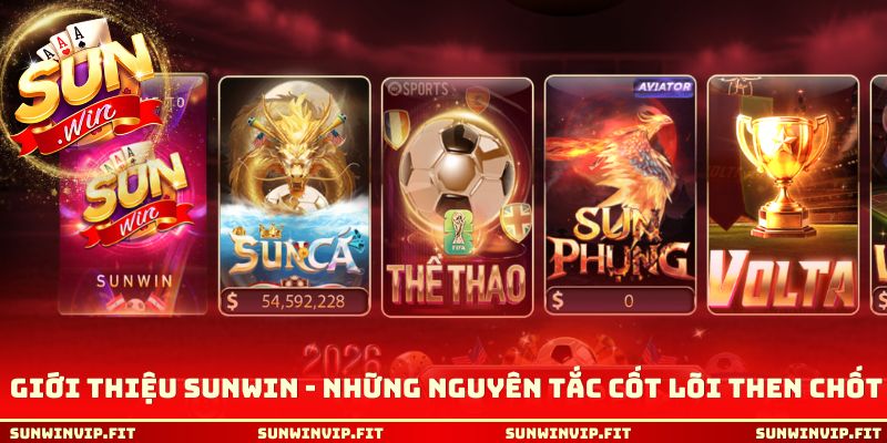 Giới thiệu Sunwin - Những nguyên tắc cốt lõi then chốt 